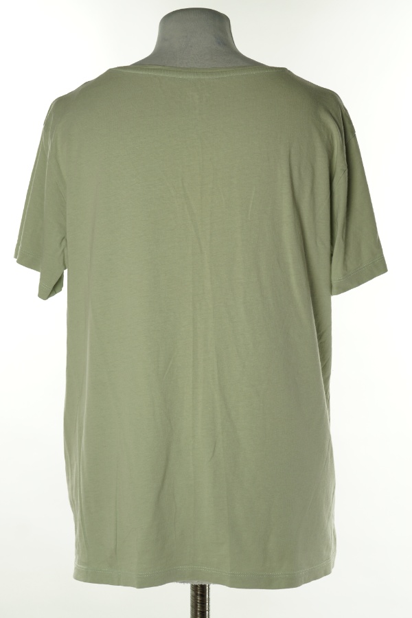 Koszulka seledynowa gładka - LAGER 157 zdjęcie 2