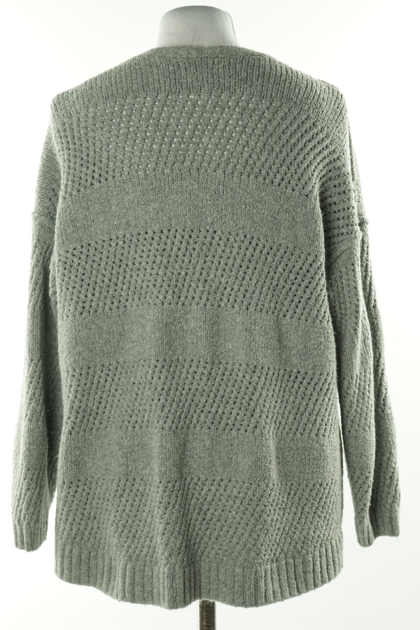 Kardigan szary sweterkowy, HOLLISTER - HOLLISTER zdjęcie 2