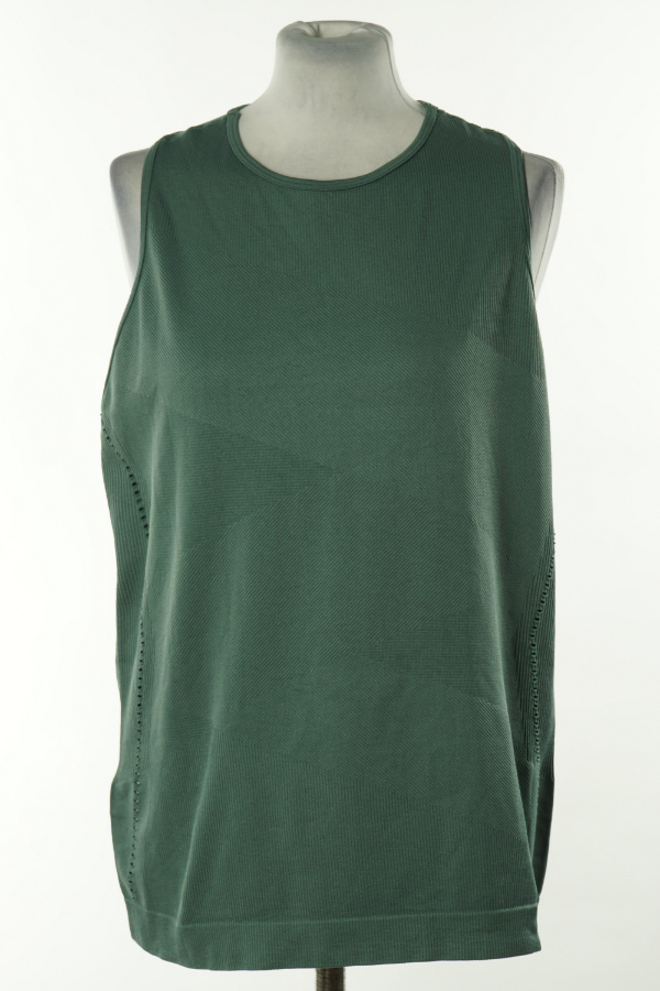 Koszulka zielona elastyczna - CRIVIT zdjęcie 1