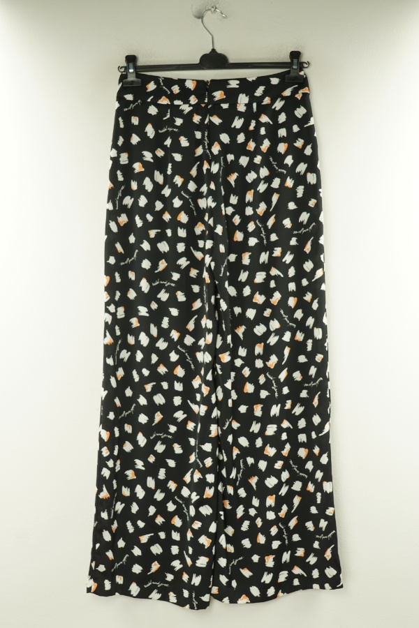 Spodnie czarne wzorek - RIVER ISLAND zdjęcie 2