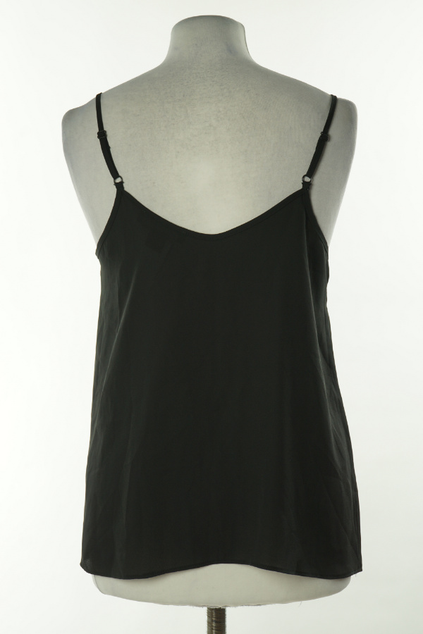 Bluzka czarna na cienkich ramiączkach - PRIMARK zdjęcie 2