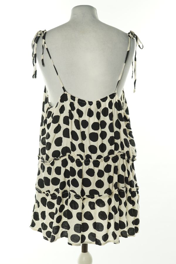 Bluzka kremowa w czarne grochy - DOROTHY PERKINS zdjęcie 2