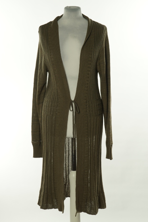 Narzutka brązowa sweterkowa - ALLICE BIZOUS zdjęcie 1