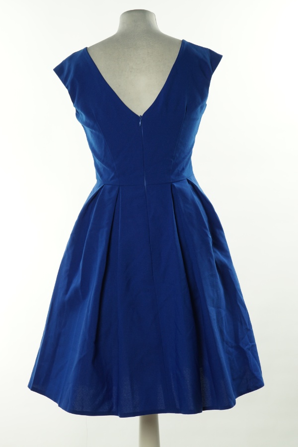 Sukienka niebieska rozkloszowana - A&A zdjęcie 2