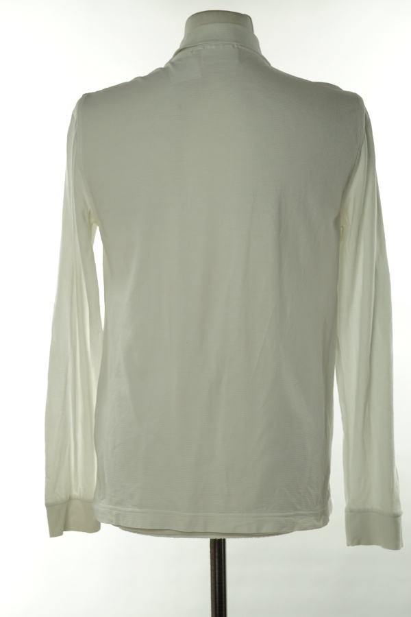 Bluzka biała z kołnierzykiem, LACOSTE - LACOSTE zdjęcie 2