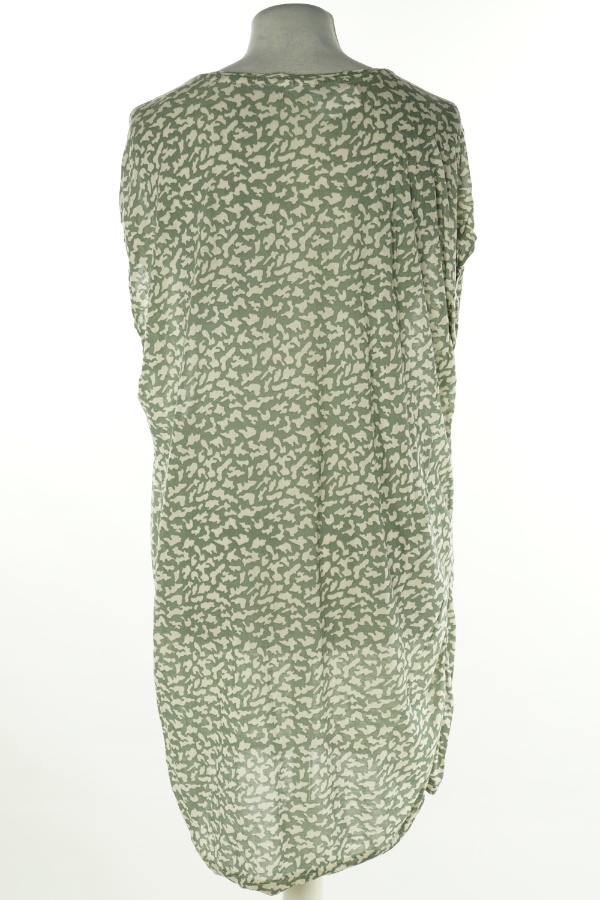 Koszulka seledynowa w kremowe cętki - AWARE zdjęcie 2