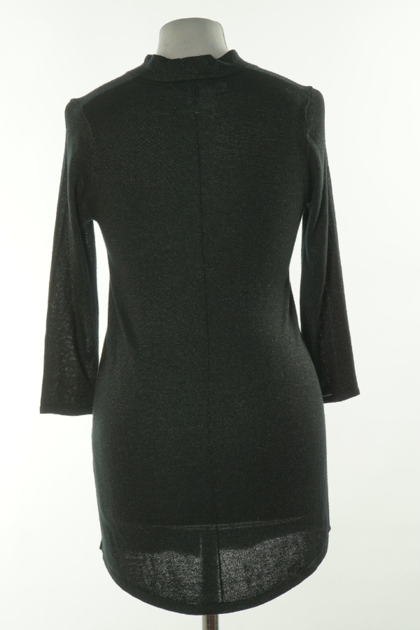 Tunika czarna z błyszczącą nitką - ALICE BIZOUS zdjęcie 2