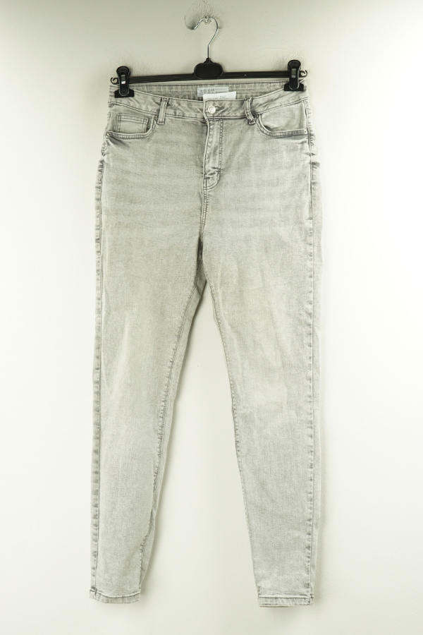 Spodnie szare jeansowe - PRIMARK zdjęcie 1