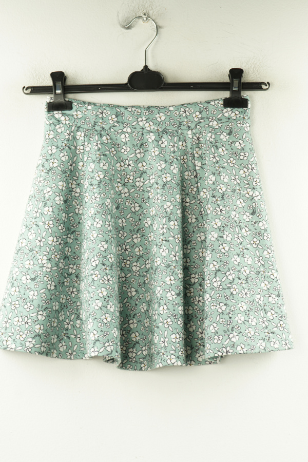 Spódnica zielona w kwiatki - NEW YORKER zdjęcie 1