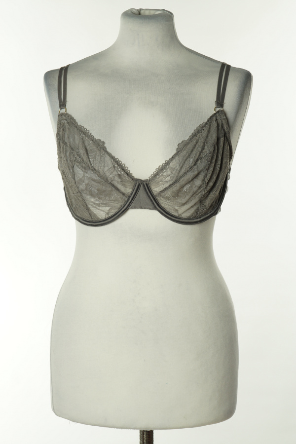 Biustonosz szary koronkowy - PRIMARK zdjęcie 1