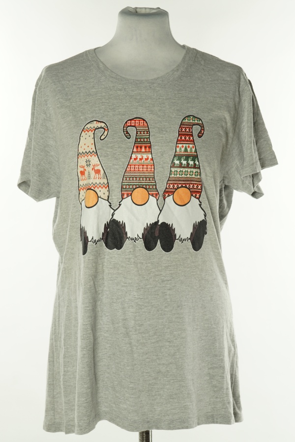 Koszulka szara krasnale - PORT & COMPANY zdjęcie 1