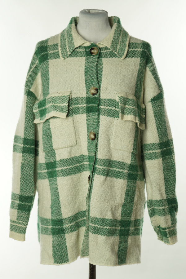 Koszula wierzchnia zielono - biała - PRIMARK zdjęcie 1