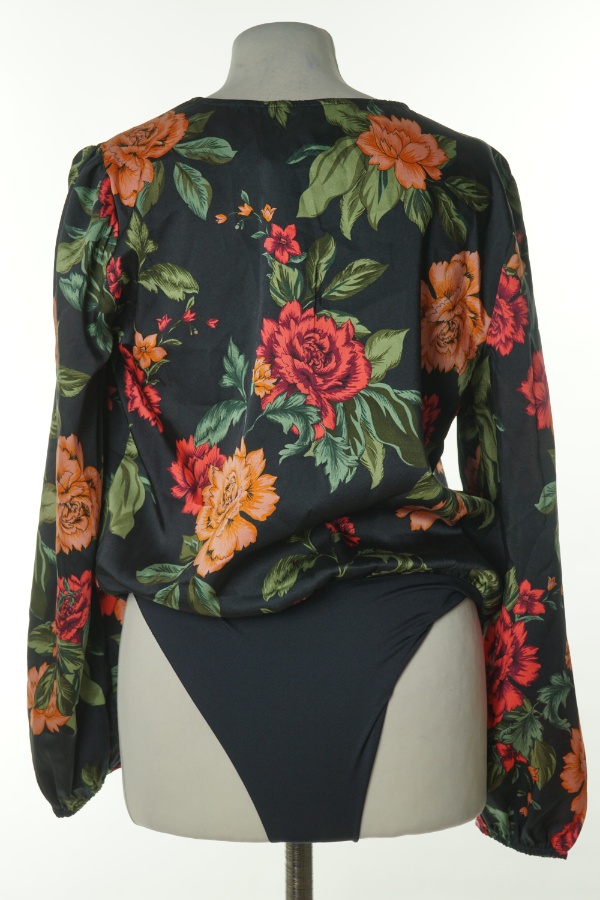 Body granatowe w kwiaty - ONLY zdjęcie 2