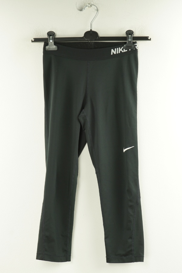 Legginsy czarne sportowe za kolano - NIKE zdjęcie 1