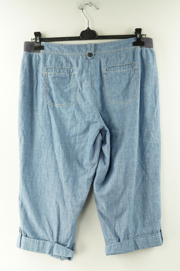 Spodnie materiałowe a'la jeans 3/4 - MAINE zdjęcie 2