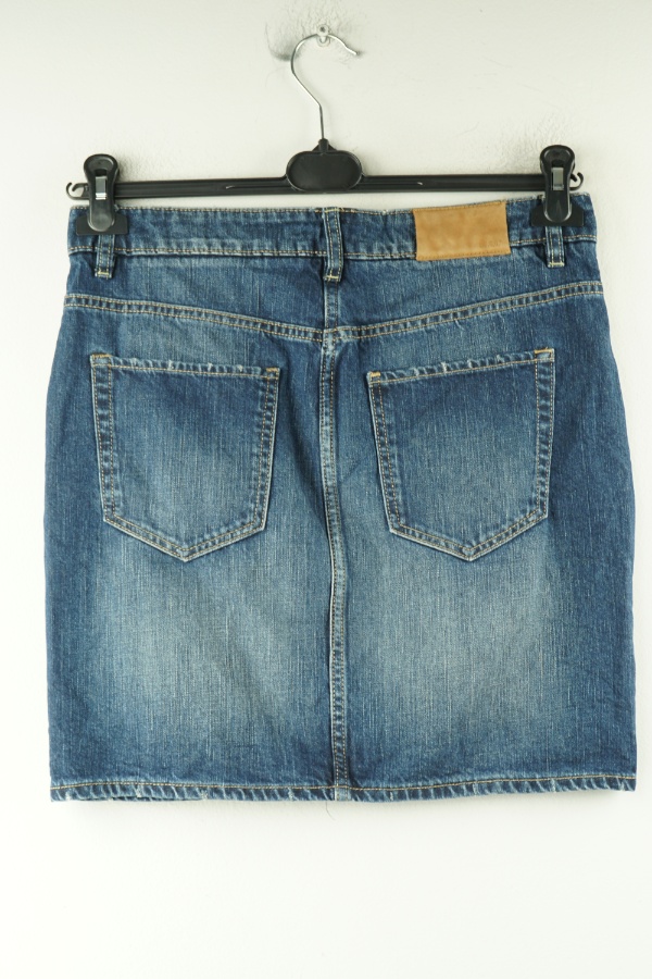 Spódnica jeansowa midi  - H&M zdjęcie 2
