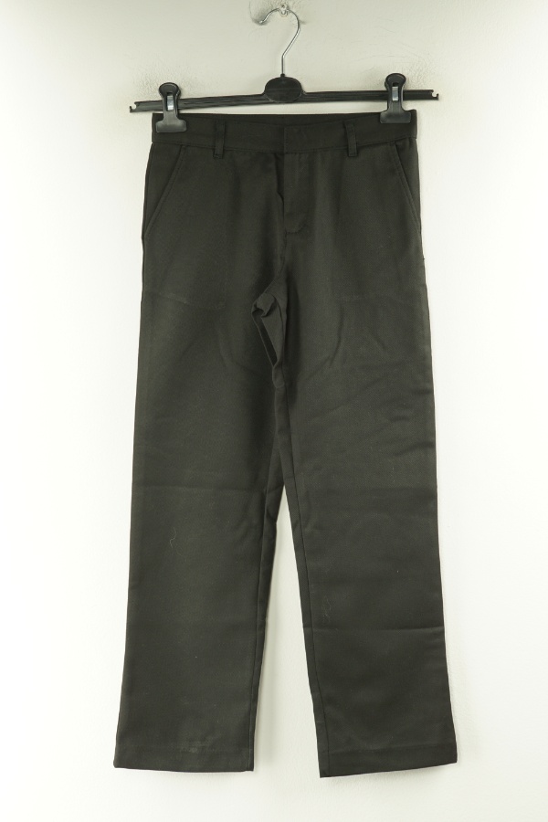 Spodnie czarne materiałowe - GEORGE zdjęcie 1