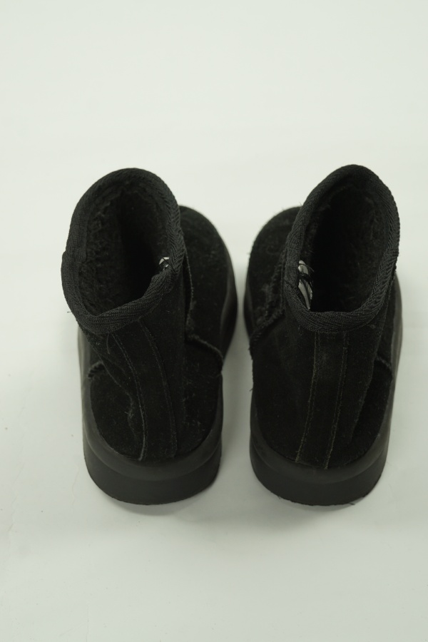 Buty czarne zimowe - BRAK METKI Z NAZWĄ PRODUCENTA zdjęcie 3