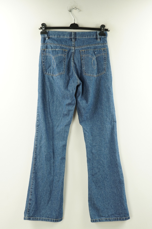 Spodnie niebieskie jeansowe - GEORGE zdjęcie 2