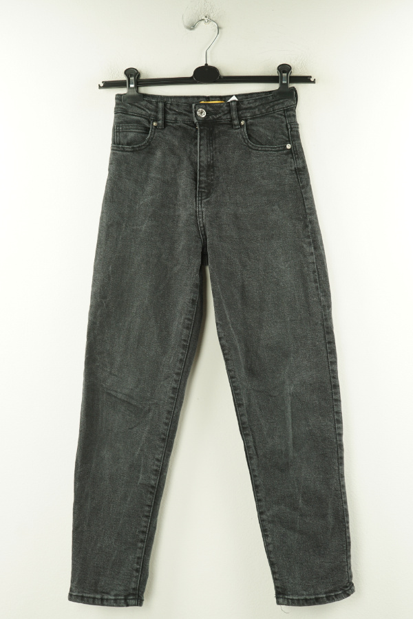 Spodnie czarne jeansowe - GINATRICOT zdjęcie 1