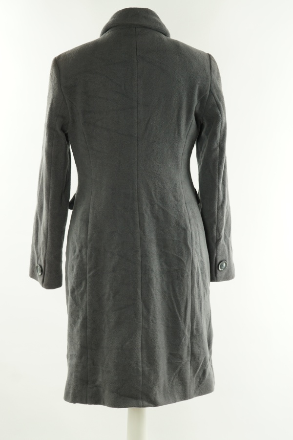 Płaszcz szary(70%WEŁNA)(10%KASZMIR) - DEBENHAMS zdjęcie 2