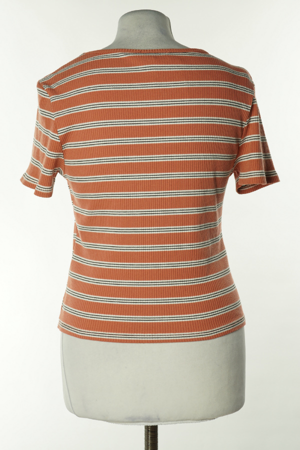 Koszulka łososiowa w paski - NEW LOOK zdjęcie 2