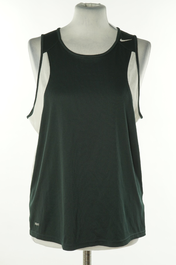 Koszulka czarna z białą wstawką, NIKE - NIKE zdjęcie 1