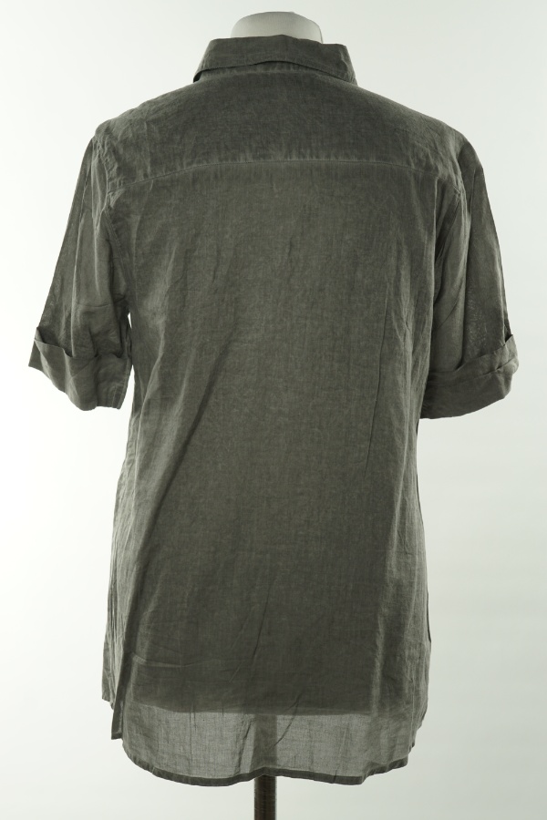 Koszula szara z krótkim rękawem - THE SHIRT zdjęcie 2