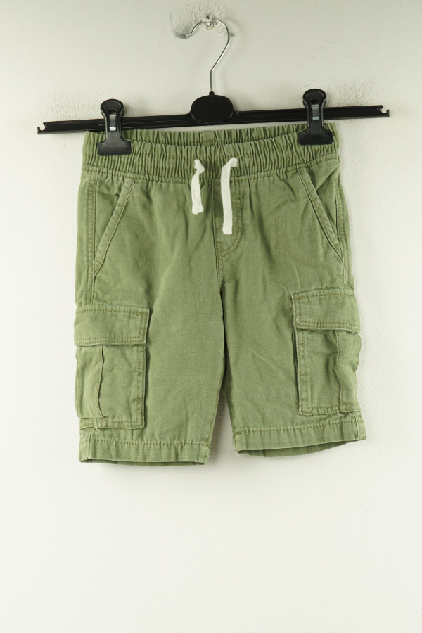 Krótkie spodneki zielone jeansowe - H&M zdjęcie 1