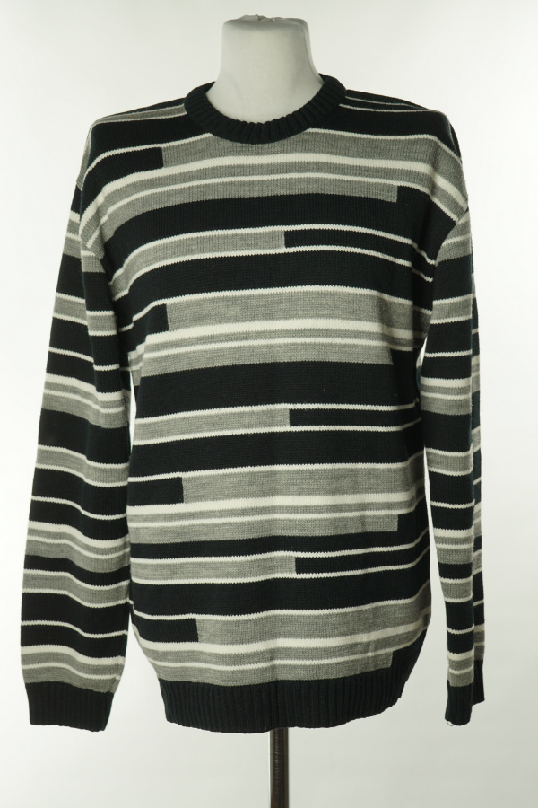 Sweter w paski - BRAK METKI Z NAZWĄ PRODUCENTA zdjęcie 1