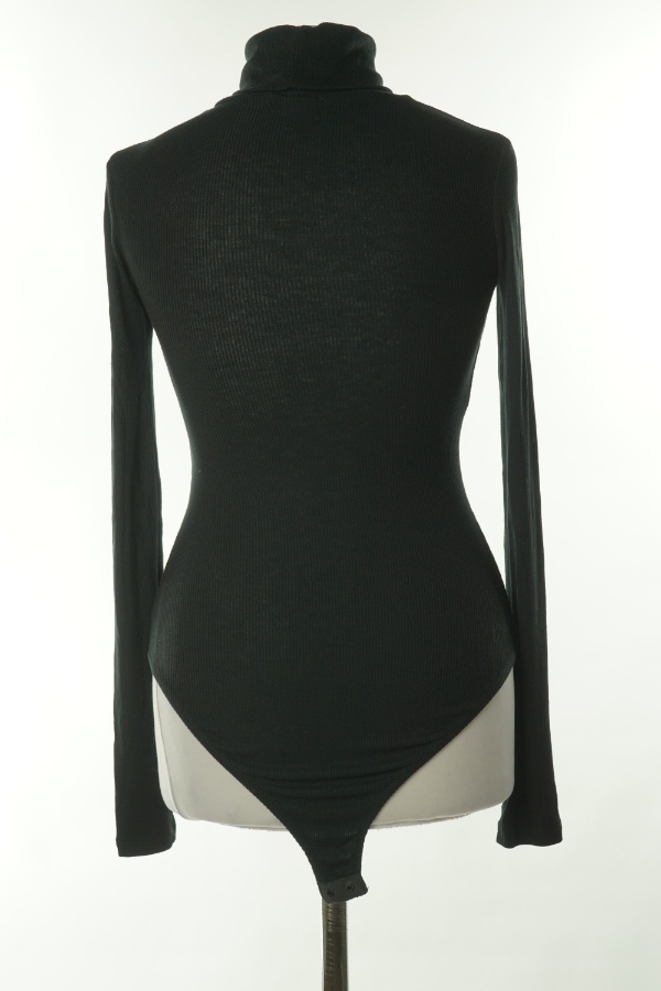 Body czarne prążkowane - ZARA zdjęcie 2