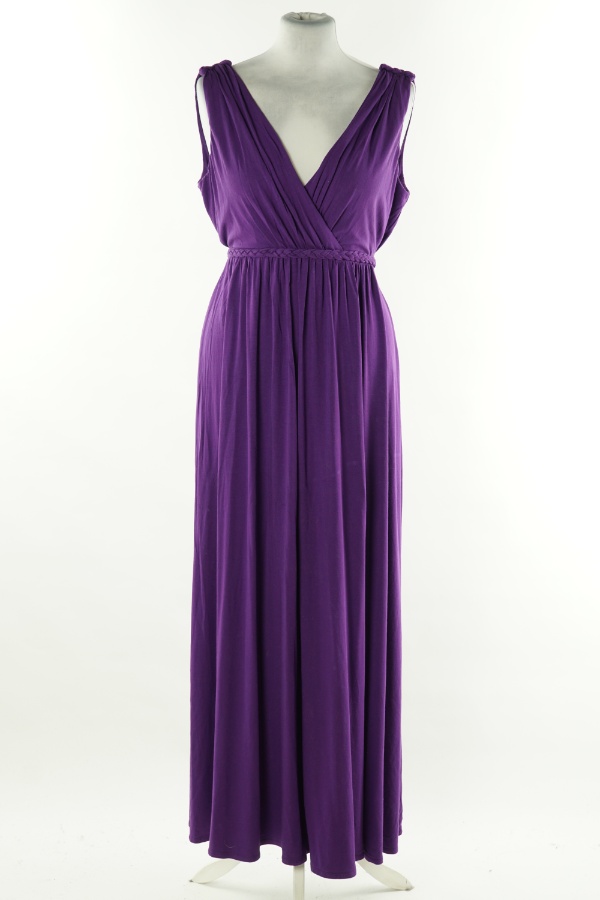 Sukienka długa fioletowa - BHS zdjęcie 1