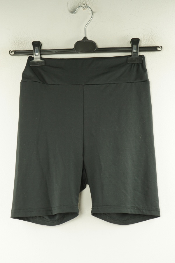 Krótkie legginsy czarne sportowe - SHEIN zdjęcie 1