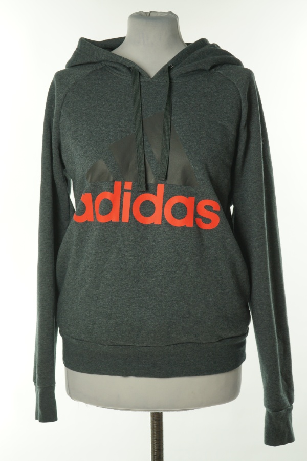 Bluza szara z napisem - ADIDAS zdjęcie 1