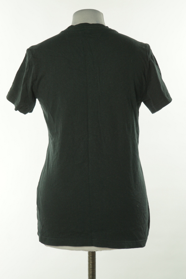 Koszulka czarna ADIDAS - ADIDAS zdjęcie 2