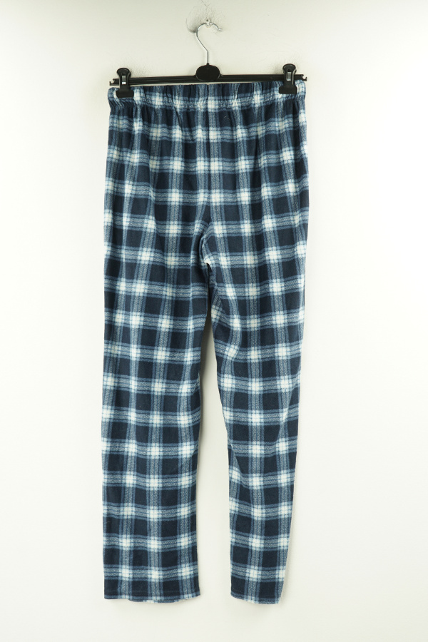 Spodnie piżamowe granatowe kraciaste - PEP&CO zdjęcie 2