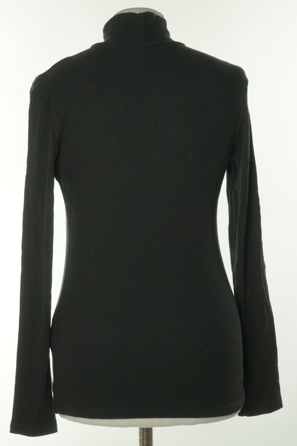 Golf czarny prążkowany - H&M zdjęcie 2