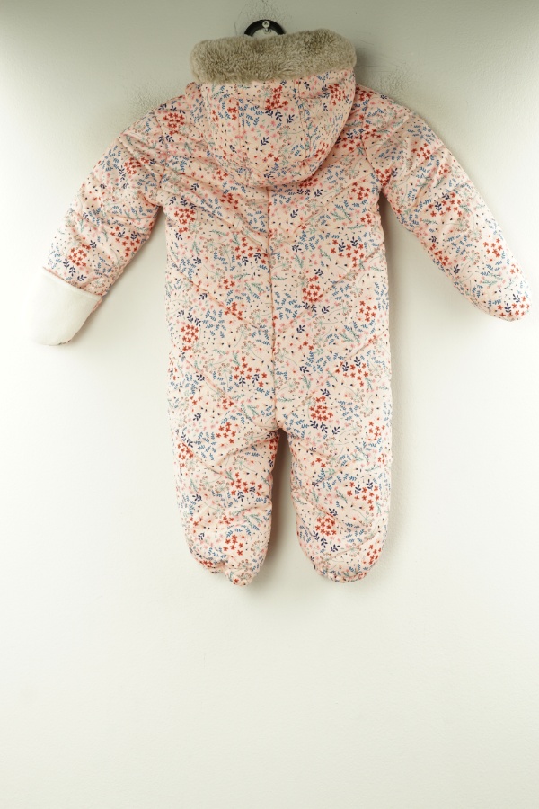 Kombinezon różowy w kwiatki - DEBENHAMS zdjęcie 2