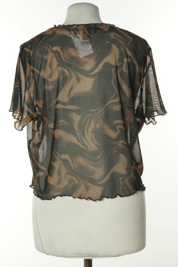 Top brązowo-czarny siateczka - PRIMARK zdjęcie 2