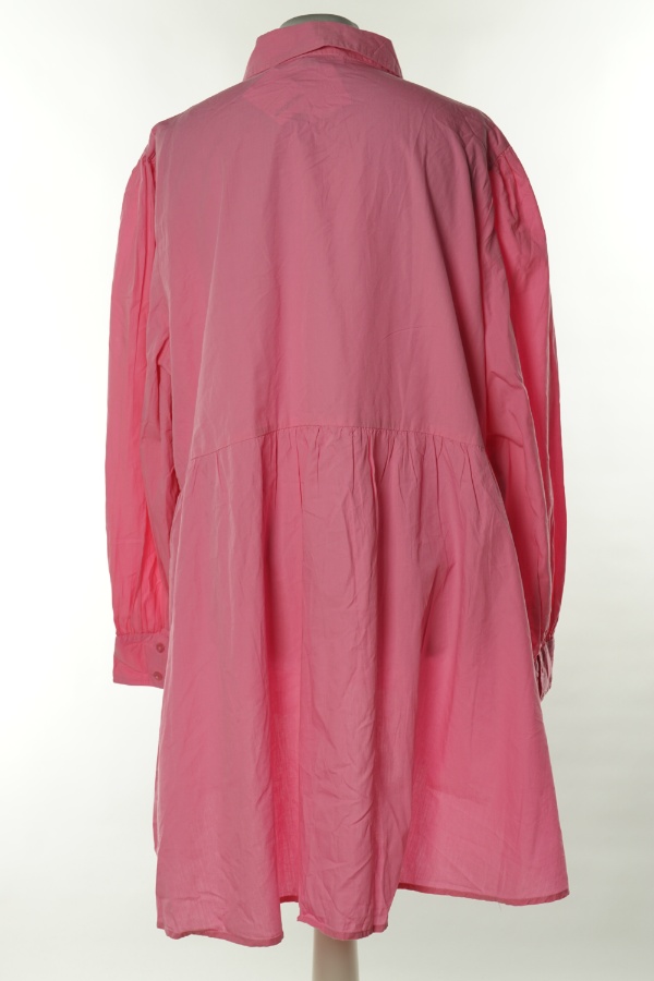 Tunika koszulowa różowa - SIMPLY BE zdjęcie 2