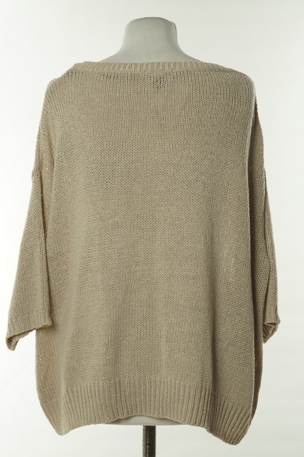 Sweter beżowy H&M - H&M zdjęcie 2