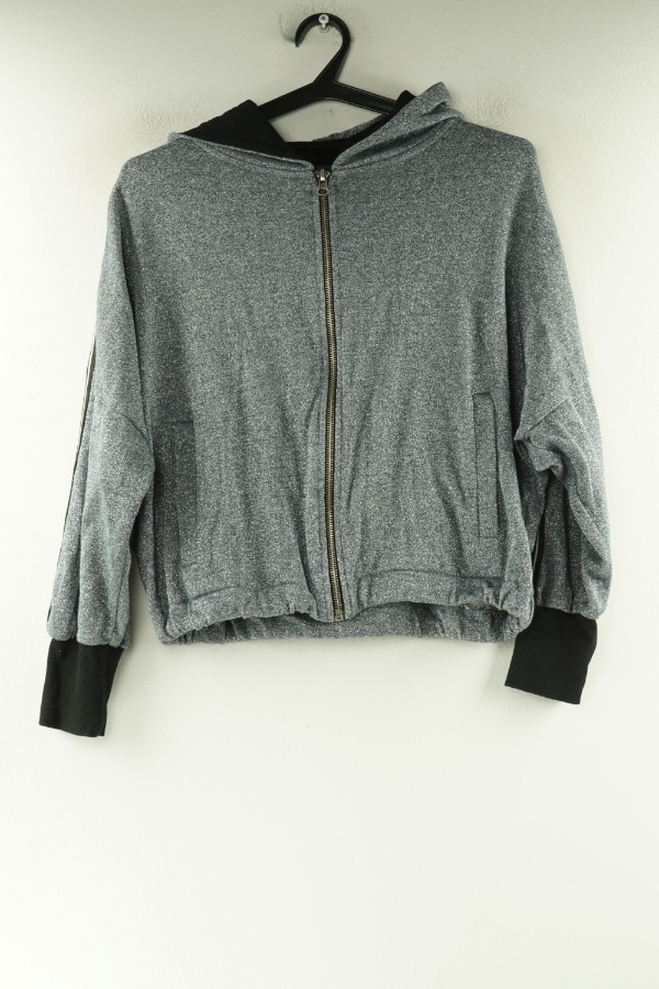 Bluza srebrna połyskująca - NAME IT zdjęcie 1
