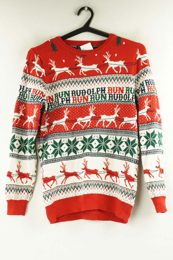 Sweter z motywem świątecznym - NEXT zdjęcie 1
