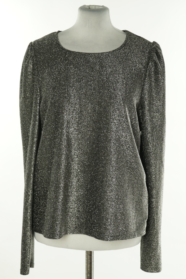 Bluzka srebrna błyszcząca - KIABI zdjęcie 1