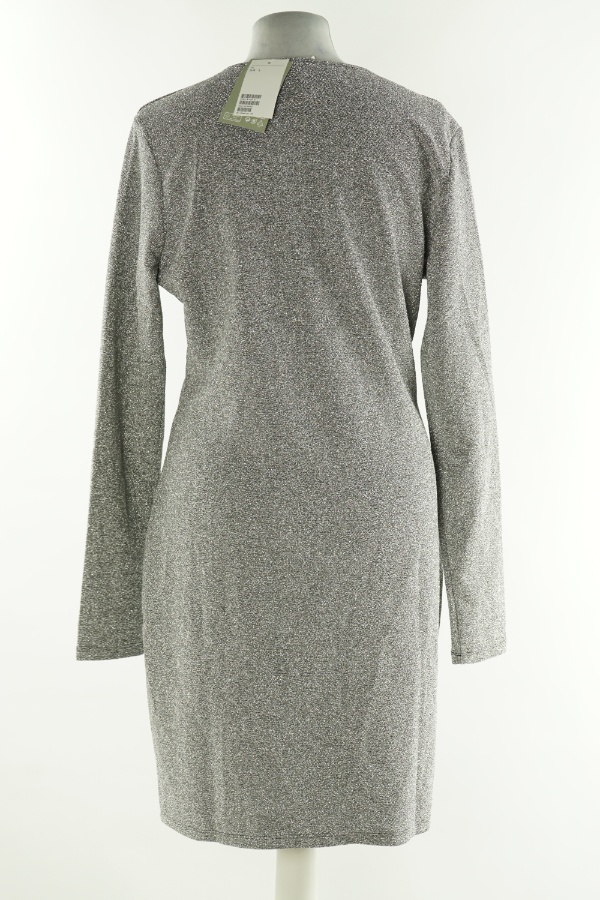 Sukienka srebrna błyszcząca, H&M - H&M zdjęcie 2