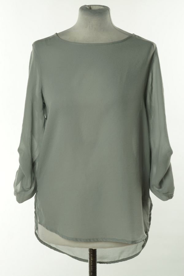 Bluzka szara gładka - PRIMARK zdjęcie 1