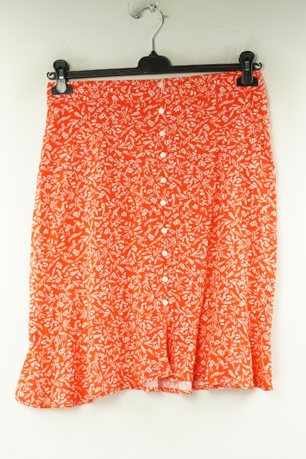 Spódnica czerwona w białe wzory - HOLLY&WHYTE zdjęcie 1