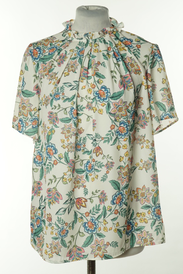 Bluzka biała w kwiatki - PRIMARK zdjęcie 1