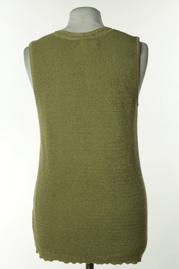 Kamizelka zielona sweterkowa - SOYACONCEPT zdjęcie 2