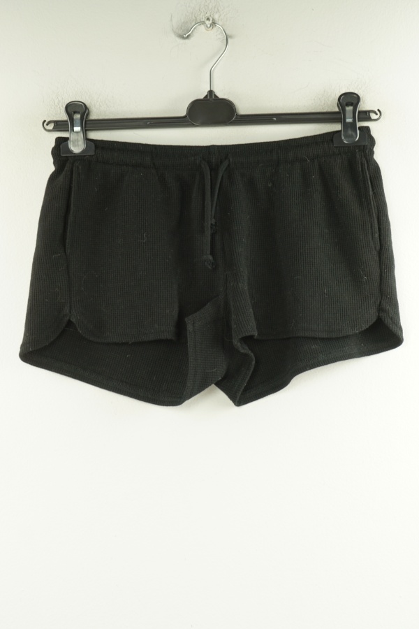 Krótkie spodenki czarne dresowe - NEW YORKER zdjęcie 1